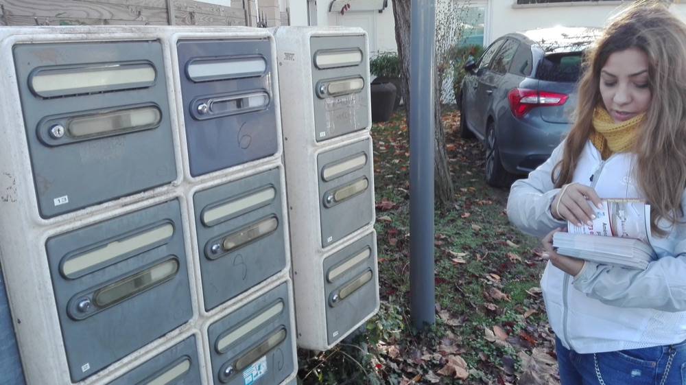 Distribution en boîtes aux lettres en résidence